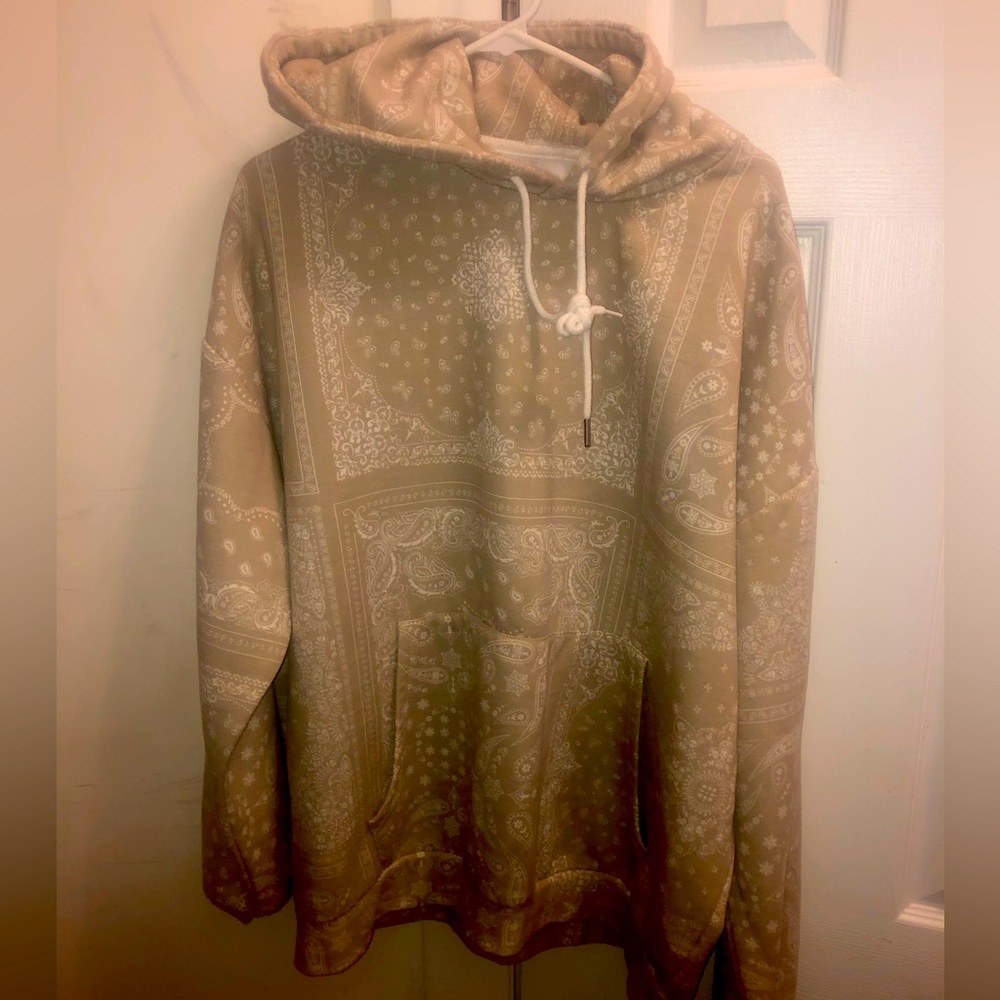 Bandanna Print Hoodie